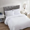 Aspen 3 Piece Queen Quilt Set White