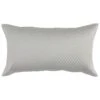 Kahn Hand Quilted Lumbar King Size Pillow Sham, Self Binding-Benzara