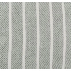 14 X 26 Accent Lumbar Pillow, Down, Striped Pattern, Gray, White Fabric-Benzara -Bed Linings Sale dd47fc7276bc4918953835667946ebf6