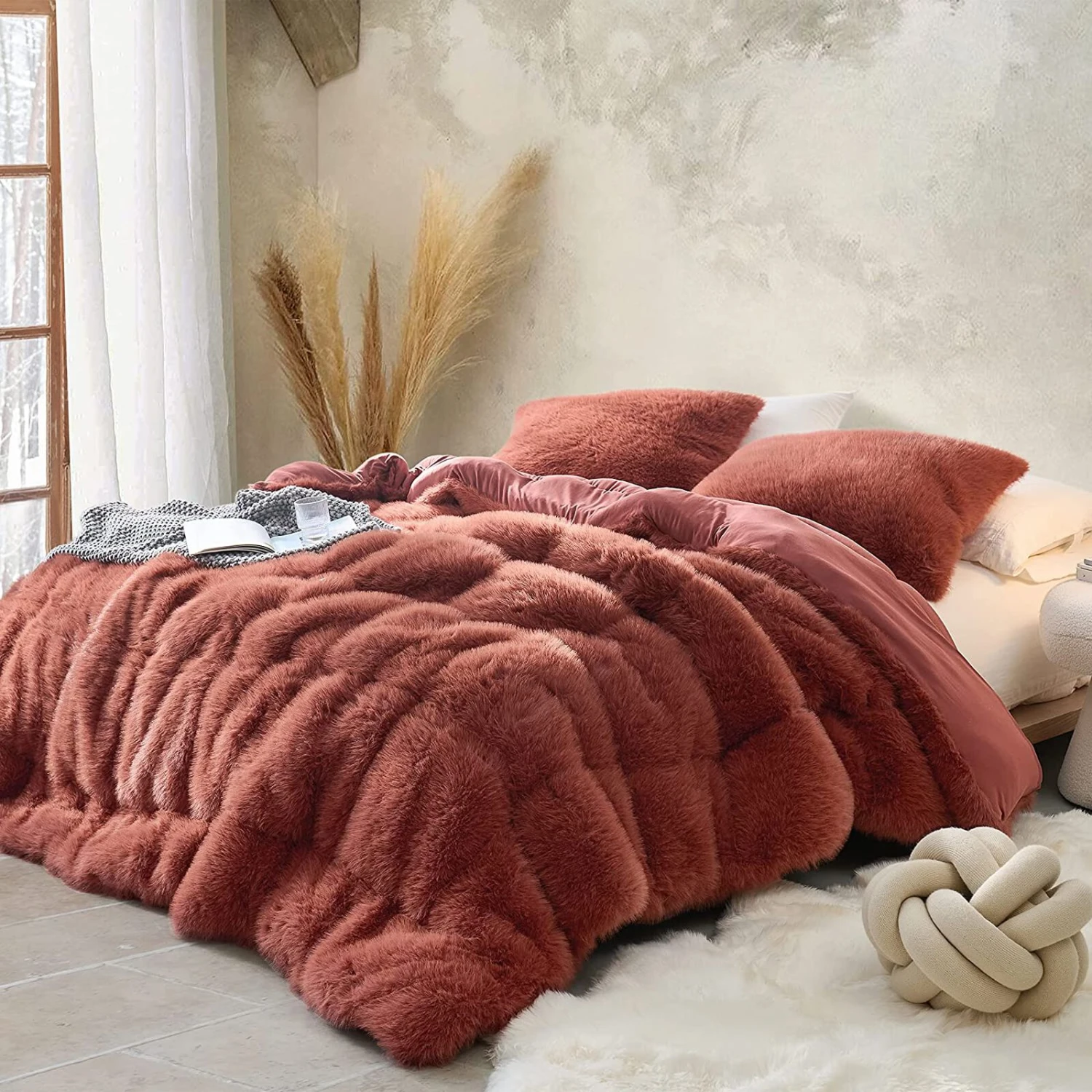 Messy Hair Day - Coma Inducer® Oversized Comforter - Auburn 1 Messy Hair Day - Coma Inducer® Oversized Comforter - Auburn