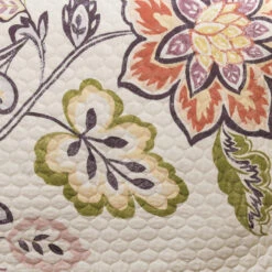 Aster Quilt Navy 3Pc Set Full/Queen -Bed Linings Sale e7d41b130e134430921d0cdc64c5edec