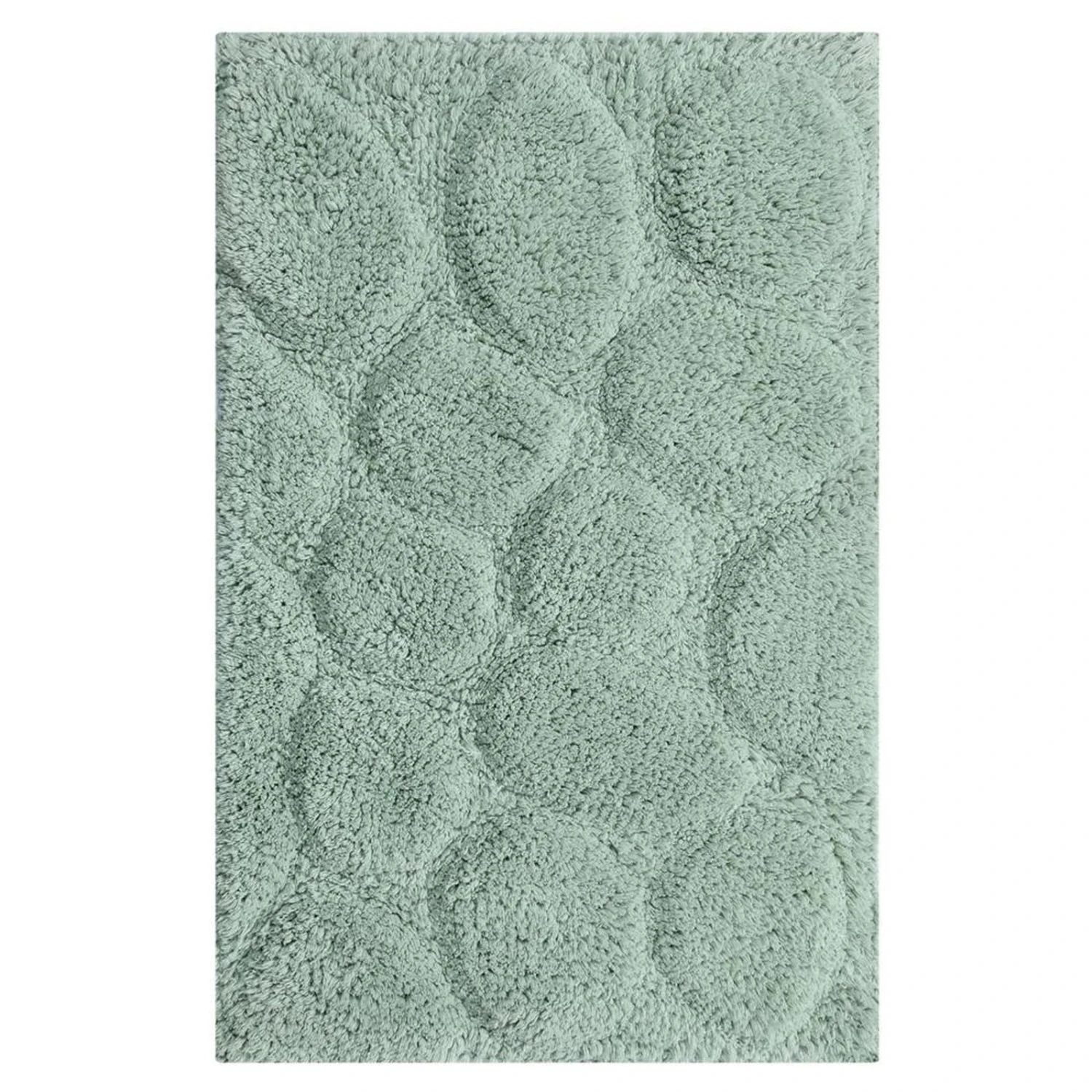 Castle Hill Luxurious Super Soft Non Skid Plush Cotton Bath Rug 24" X 40" Sage 1 Castle Hill Luxurious Super Soft Non Skid Plush Cotton Bath Rug 24" X 40" Sage