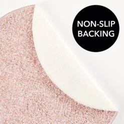 MDesign Microfiber Accent Rug Mat/Runner, 24" Diameter -Bed Linings Sale fb82eb8c42034470b0166f553980f451