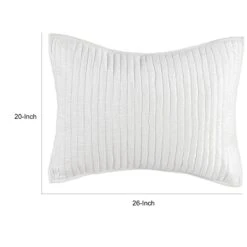 Lipa 20 X 26 Classic Handmade Standard Pillow Sham, Rayon Velvet-Benzara -Bed Linings Sale fe518853b4914e088f9ac42bd4339b8b